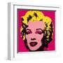 Marilyn Monroe, 1967 (hot pink)-Andy Warhol-Framed Art Print