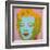 Marilyn Monroe, 1967 (pale pink)-Andy Warhol-Framed Art Print