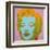 Marilyn Monroe, 1967 (pale pink)-Andy Warhol-Framed Art Print