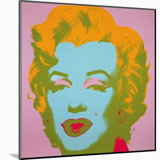 Marilyn Monroe, 1967 (pale pink)-Andy Warhol-Mounted Art Print