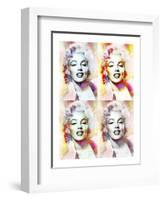 Marilyn Monroe 4-XLV-Fernando Palma-Framed Giclee Print