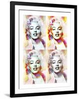 Marilyn Monroe 4-XLV-Fernando Palma-Framed Giclee Print