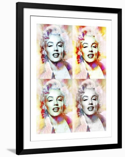 Marilyn Monroe 4-XLV-Fernando Palma-Framed Giclee Print