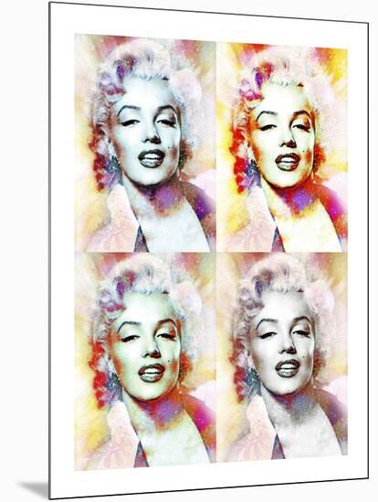 Marilyn Monroe 4-XLV-Fernando Palma-Mounted Giclee Print