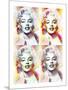 Marilyn Monroe 4-XLV-Fernando Palma-Mounted Giclee Print