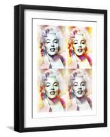 Marilyn Monroe 4-XLV-Fernando Palma-Framed Giclee Print
