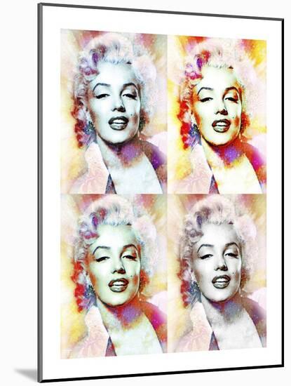 Marilyn Monroe 4-XLV-Fernando Palma-Mounted Giclee Print