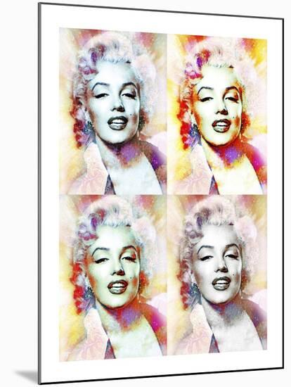 Marilyn Monroe 4-XLV-Fernando Palma-Mounted Giclee Print