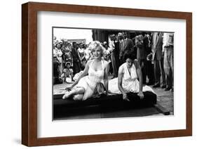 Marilyn Monroe and Jane Russell-null-Framed Art Print