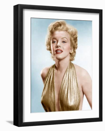 Marilyn Monroe, ca. early 1950s-null-Framed Photo