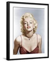 Marilyn Monroe, ca. mid-1950s-null-Framed Photo