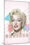 Marilyn Monroe- Deco Stylish-null-Mounted Poster