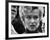 Marilyn Monroe Face Reporters After Announcement Divorce From Baseball Great Joe DiMaggio-George Silk-Framed Premium Photographic Print