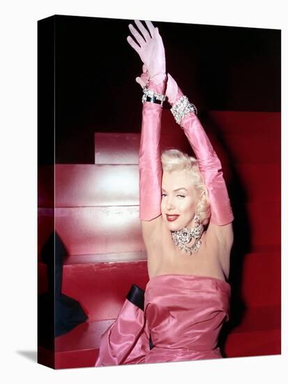 Marilyn Monroe. "Gentlemen Prefer Blondes" [1953], Directed by Howard Hawks.-null-Stretched Canvas