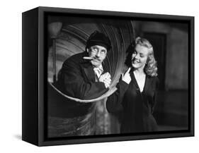 Marilyn Monroe, Groucho Marx, Love Happy, 1949-null-Framed Stretched Canvas