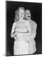 Marilyn Monroe, Groucho Marx, Love Happy, 1949-null-Mounted Photographic Print