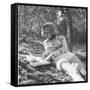 Marilyn Monroe in California-Ed Clark-Framed Stretched Canvas