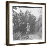 Marilyn Monroe in California-Ed Clark-Framed Photographic Print