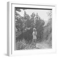 Marilyn Monroe in California-Ed Clark-Framed Photographic Print