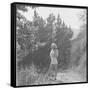 Marilyn Monroe in California-Ed Clark-Framed Stretched Canvas