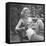 Marilyn Monroe in California-Ed Clark-Framed Stretched Canvas