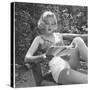 Marilyn Monroe in California-Ed Clark-Stretched Canvas