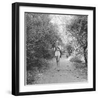 Marilyn Monroe in California-Ed Clark-Framed Photographic Print