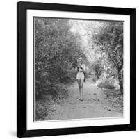 Marilyn Monroe in California-Ed Clark-Framed Photographic Print