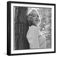 Marilyn Monroe in California-Ed Clark-Framed Photographic Print