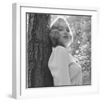 Marilyn Monroe in California-Ed Clark-Framed Premium Photographic Print