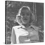 Marilyn Monroe in California-Ed Clark-Stretched Canvas