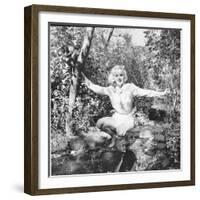 Marilyn Monroe in California-Ed Clark-Framed Photographic Print