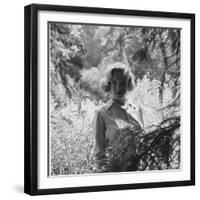 Marilyn Monroe in California-Ed Clark-Framed Photographic Print