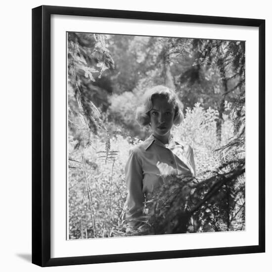 Marilyn Monroe in California-Ed Clark-Framed Photographic Print