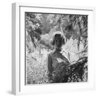 Marilyn Monroe in California-Ed Clark-Framed Photographic Print