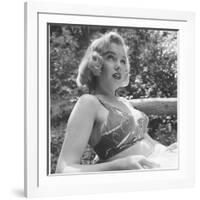 Marilyn Monroe in California-Ed Clark-Framed Photographic Print