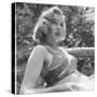 Marilyn Monroe in California-Ed Clark-Stretched Canvas