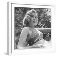 Marilyn Monroe in California-Ed Clark-Framed Photographic Print