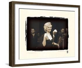 Marilyn Monroe In Korea-British Pathe-Framed Giclee Print