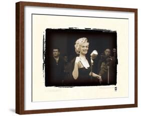 Marilyn Monroe In Korea-British Pathe-Framed Giclee Print