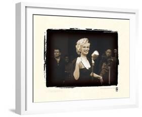 Marilyn Monroe In Korea-British Pathe-Framed Giclee Print