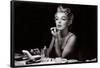 Marilyn Monroe (in the mirror)-null-Framed Poster