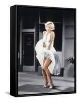 Marilyn Monroe in 'The Seven Year Itch', 1955-null-Framed Stretched Canvas