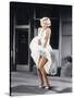 Marilyn Monroe in 'The Seven Year Itch', 1955-null-Stretched Canvas