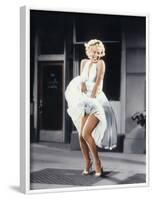 Marilyn Monroe in 'The Seven Year Itch', 1955-null-Framed Photo