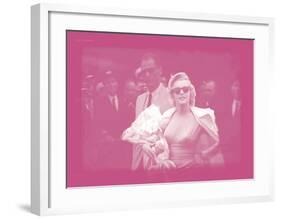 Marilyn Monroe IX In Colour-British Pathe-Framed Giclee Print