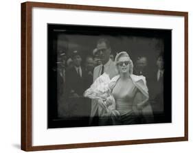 Marilyn Monroe IX-British Pathe-Framed Giclee Print