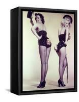 Marilyn Monroe, Jane Russell "Gentlemen Prefer Blondes" 1953, Directed by Howard Hawks-null-Framed Stretched Canvas