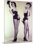 Marilyn Monroe, Jane Russell "Gentlemen Prefer Blondes" 1953, Directed by Howard Hawks-null-Mounted Photographic Print