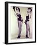 Marilyn Monroe, Jane Russell "Gentlemen Prefer Blondes" 1953, Directed by Howard Hawks-null-Framed Photographic Print